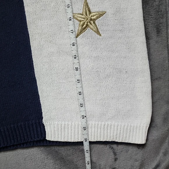 Nautical Star Sweater - Navy and White - Picture 9 of 9